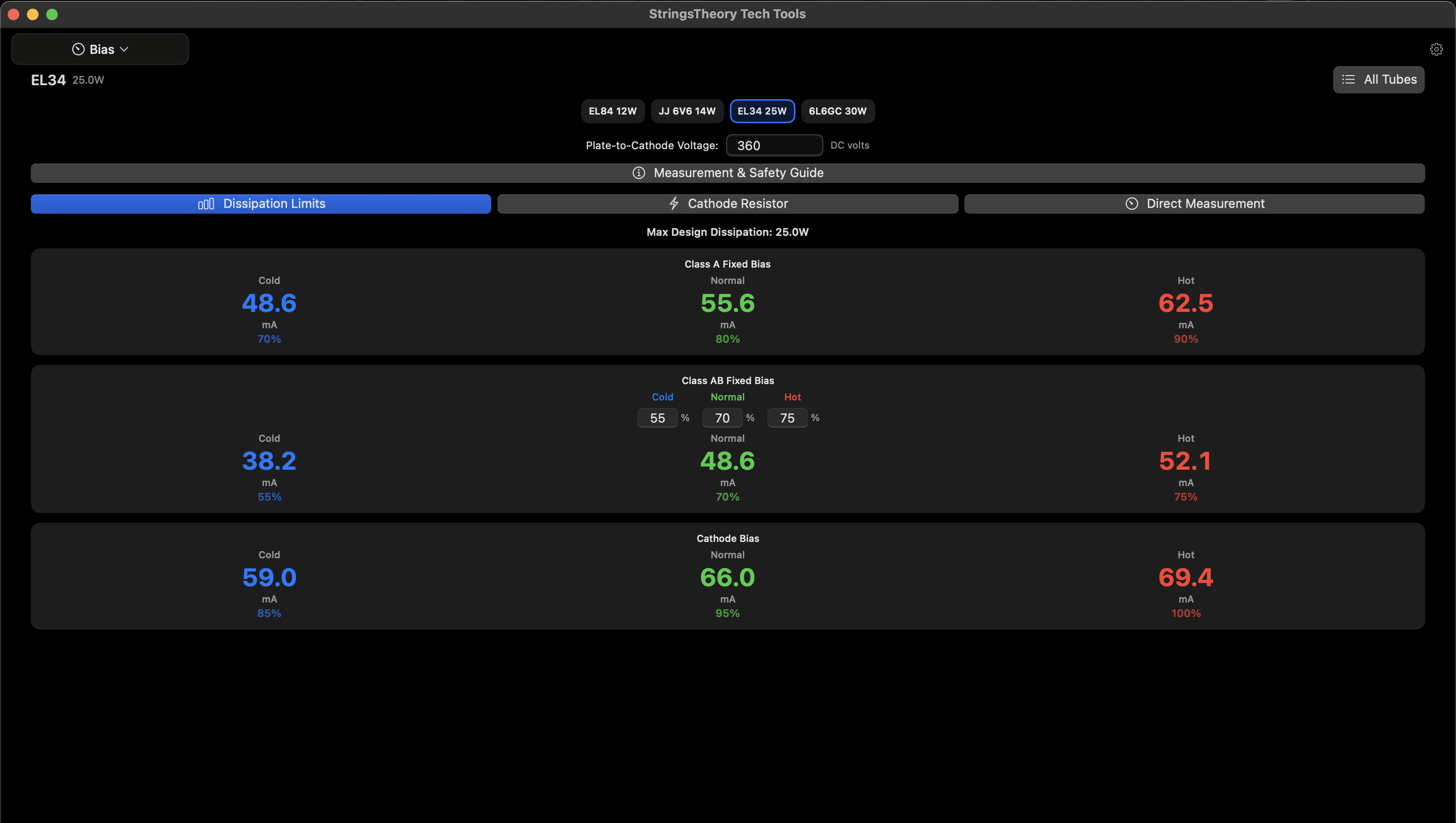 StringsTheory Tech Tools Bias Calculator